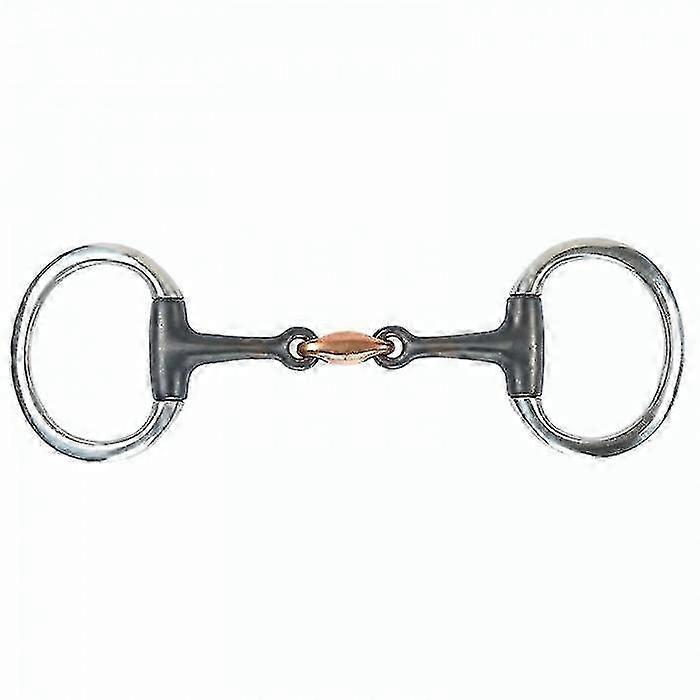 Shires Flat Søtt Jern Lozenge Hest Eggbutt Snaffle Bit