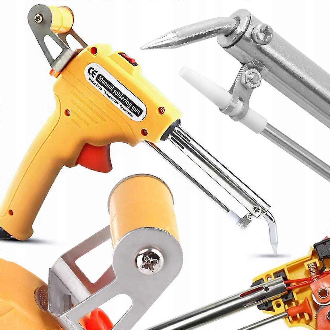 Rosfix Resistance Soldering Iron 60W with Tin Feeder | Max. 450°C, 30S Heating