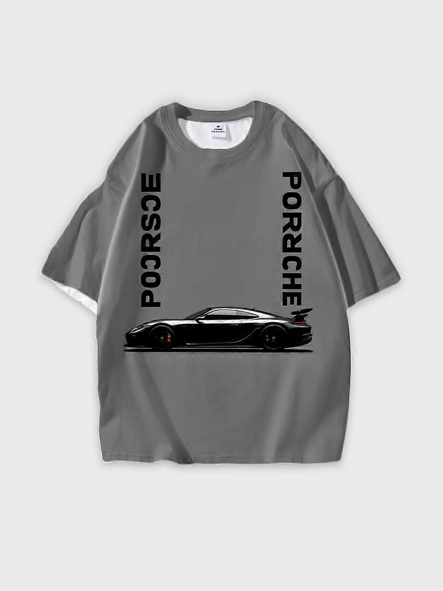 T-shirt round neck Pattern loose short sleeve JW676