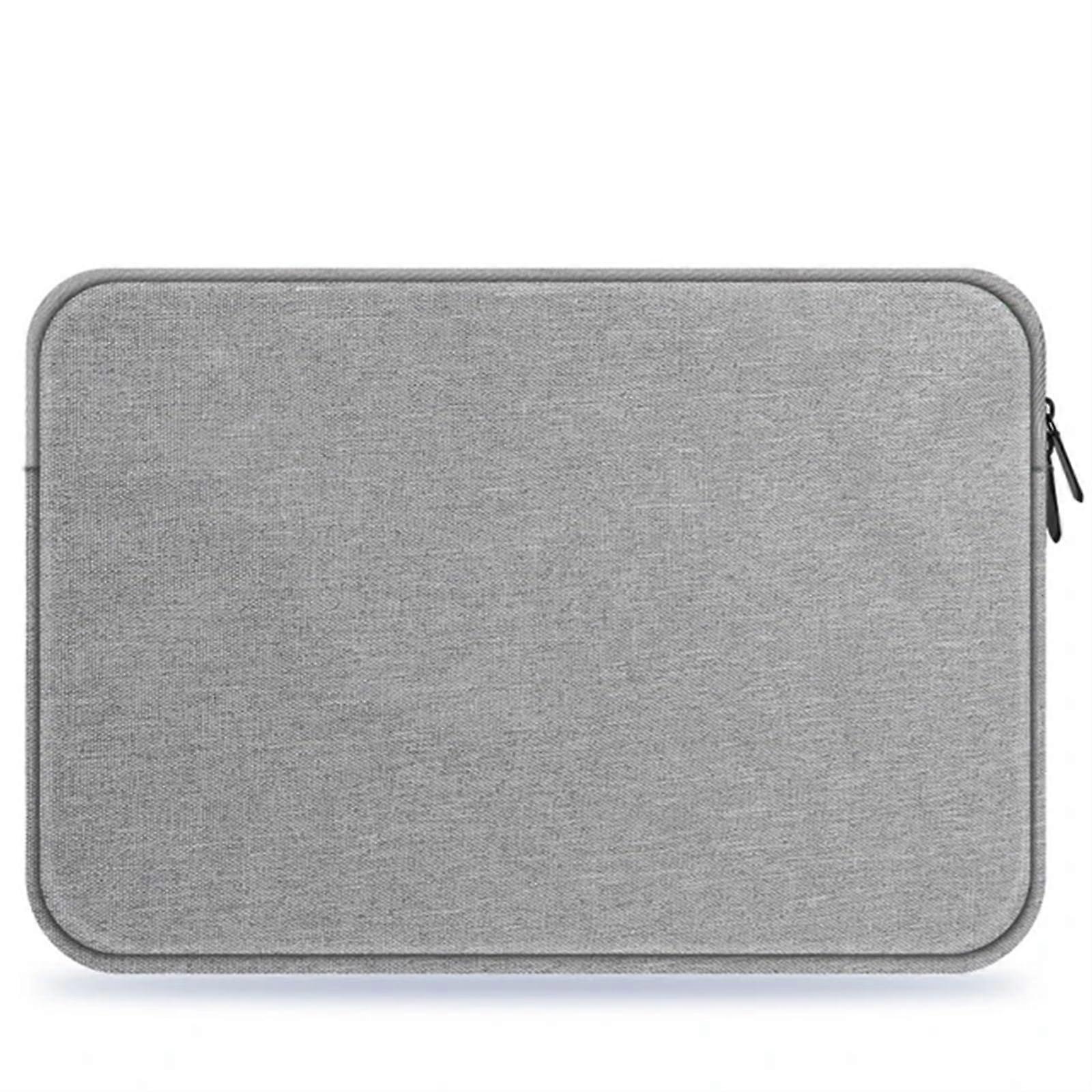 Waterproof Laptop Case for 11-15.6 Inch Laptops and Tablets, Light Gray, 12 Inch, Business Style, Durable Design