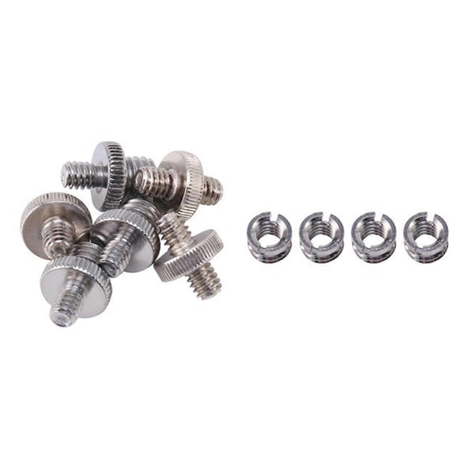 Mounting screw, precision thread design, camera mount, 6.35mm to 3/8 inch male screw adapter for quickrelease plate, stability and