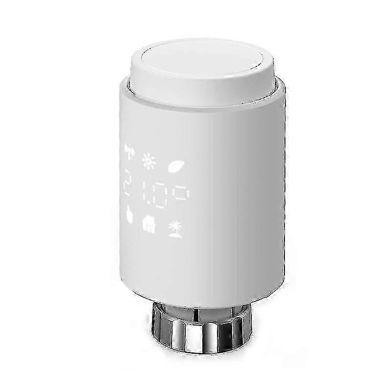 Tuya Zigbee Smart Thermostat Trv Radiator-valve Programmable For Alexagooglehome