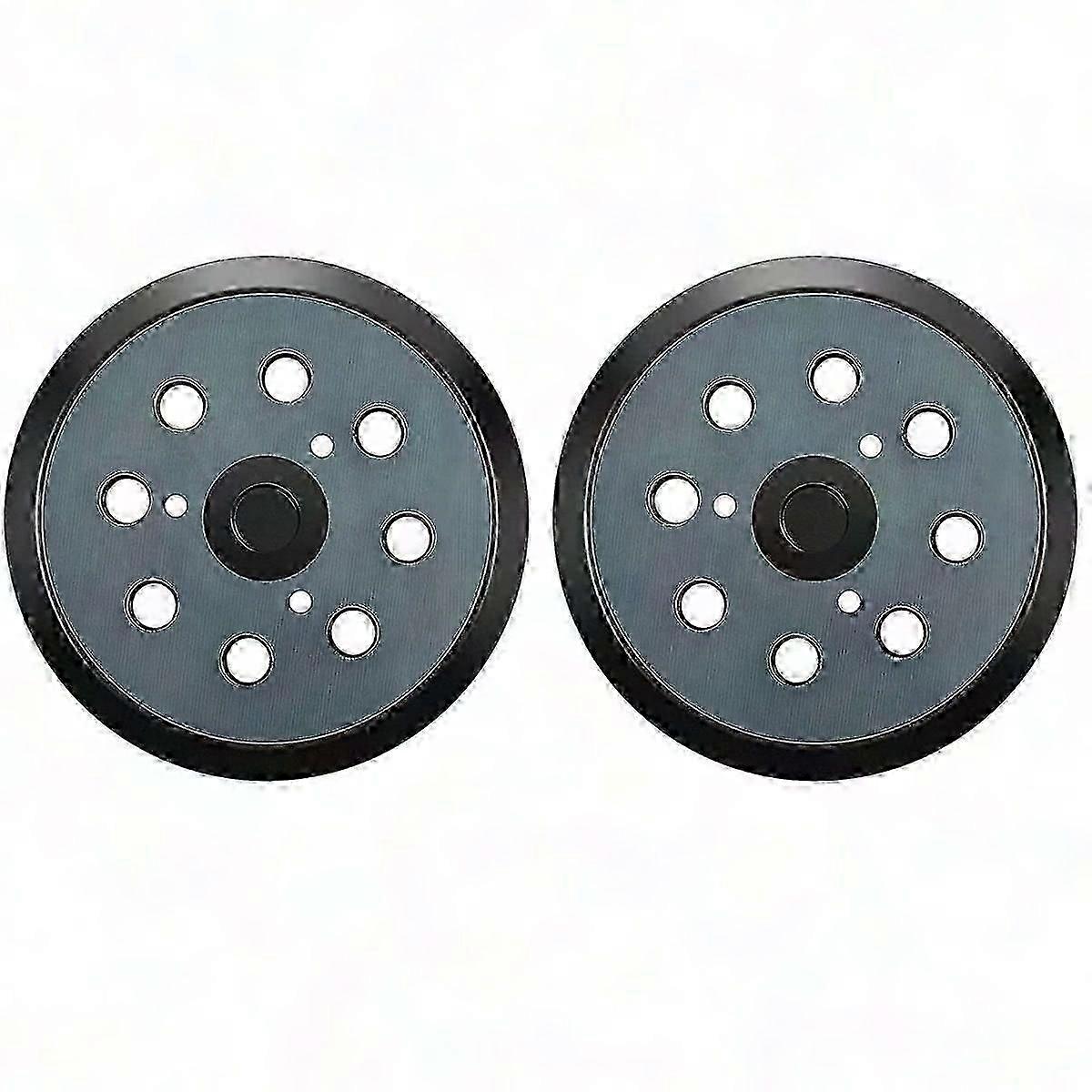 2Pcs 125mm Hook & Loop Sander Pads for Orbital Sanders