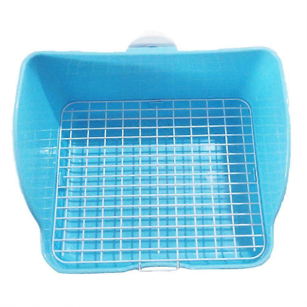 Portable Pet Toilet Tray Box for Rabbit Potty Training Made of Durable PP in Assorted Color 12.5x8.5x4 inches