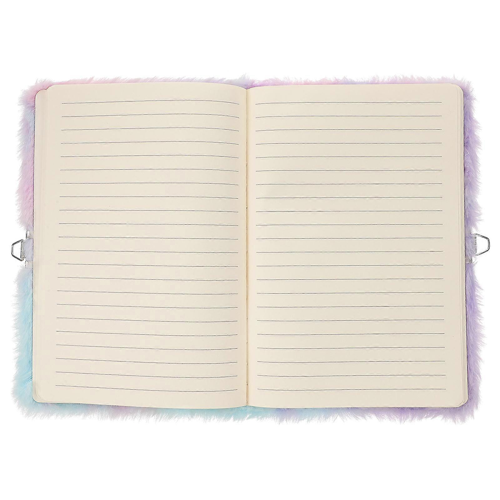 Mini Cartoon Notebook Lockable Privacy Protection Dyeing Shape Metal Office Use 1Pcs