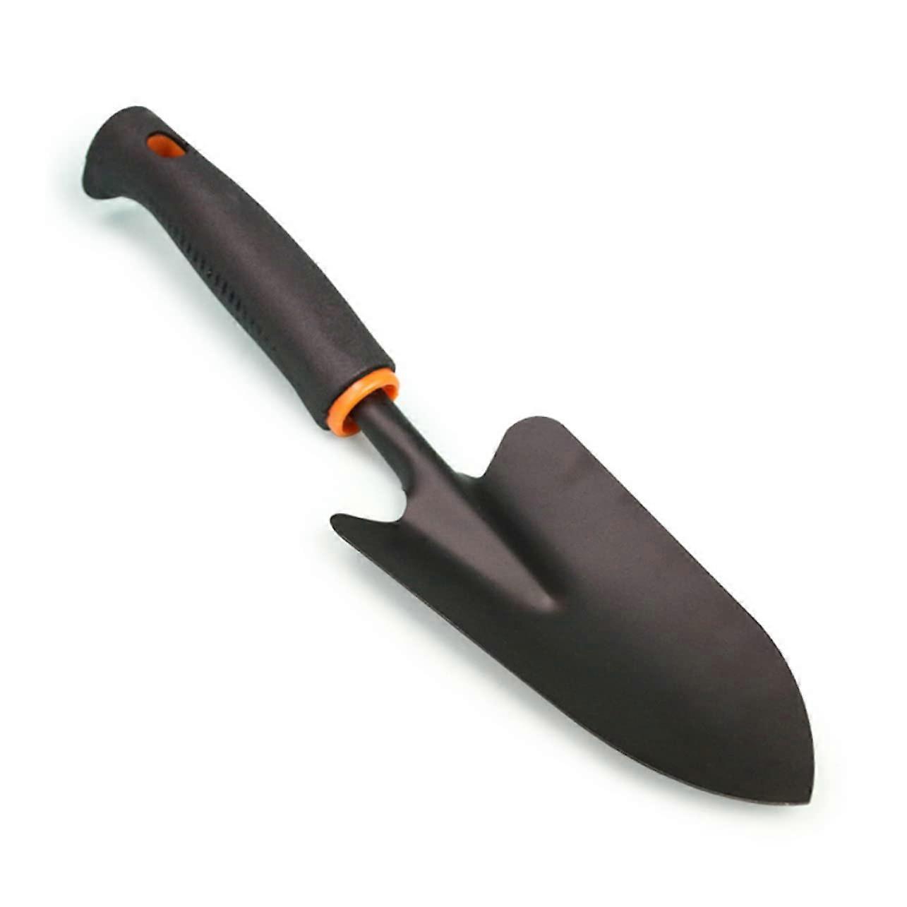 Garden Shovel with Plastic Handle - High-Quality Rust-Resistant Trowel for Digging and Planting, Long-Handled Garden Tool