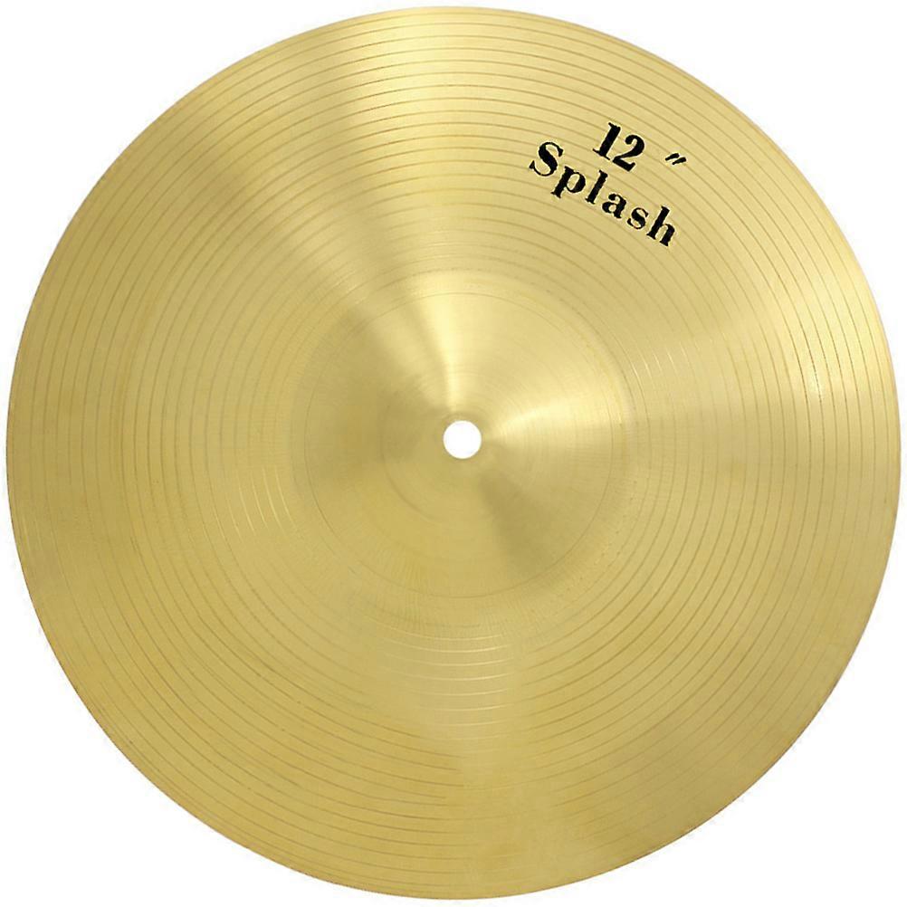 Music Instrument Drum Cymbal Drum Set Cymbals Set Simple To Use Portable 16 Inches 1Set