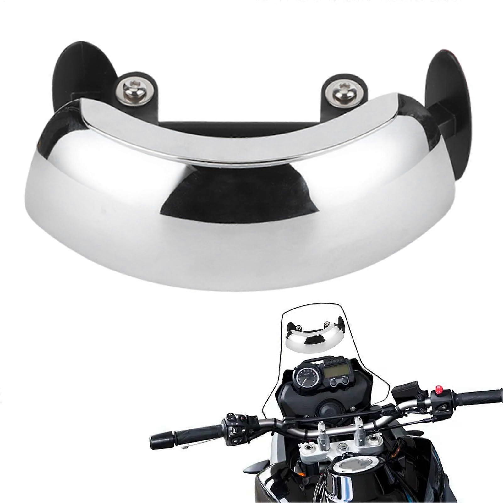 Motorcycle Handlebar Mirrors, WideAngle Rearview, 180° Adjustable for Scooters Motorcycles