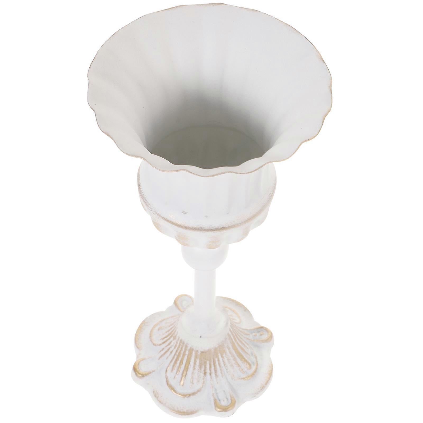 European Style Retro Iron Vase for Flowers and Decorations Adds Elegance to Your Home Storage Use