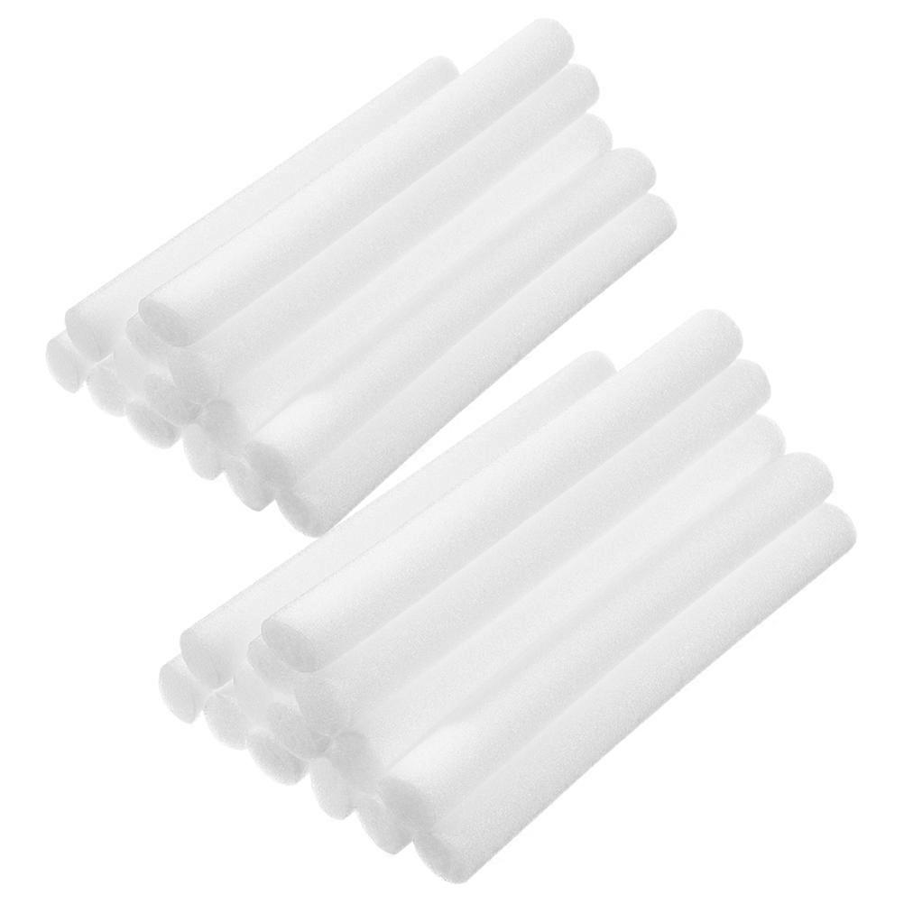 Couch Gap Blocker Foam Rods for Home Use White Foams Filling Sticks 42 Pieces