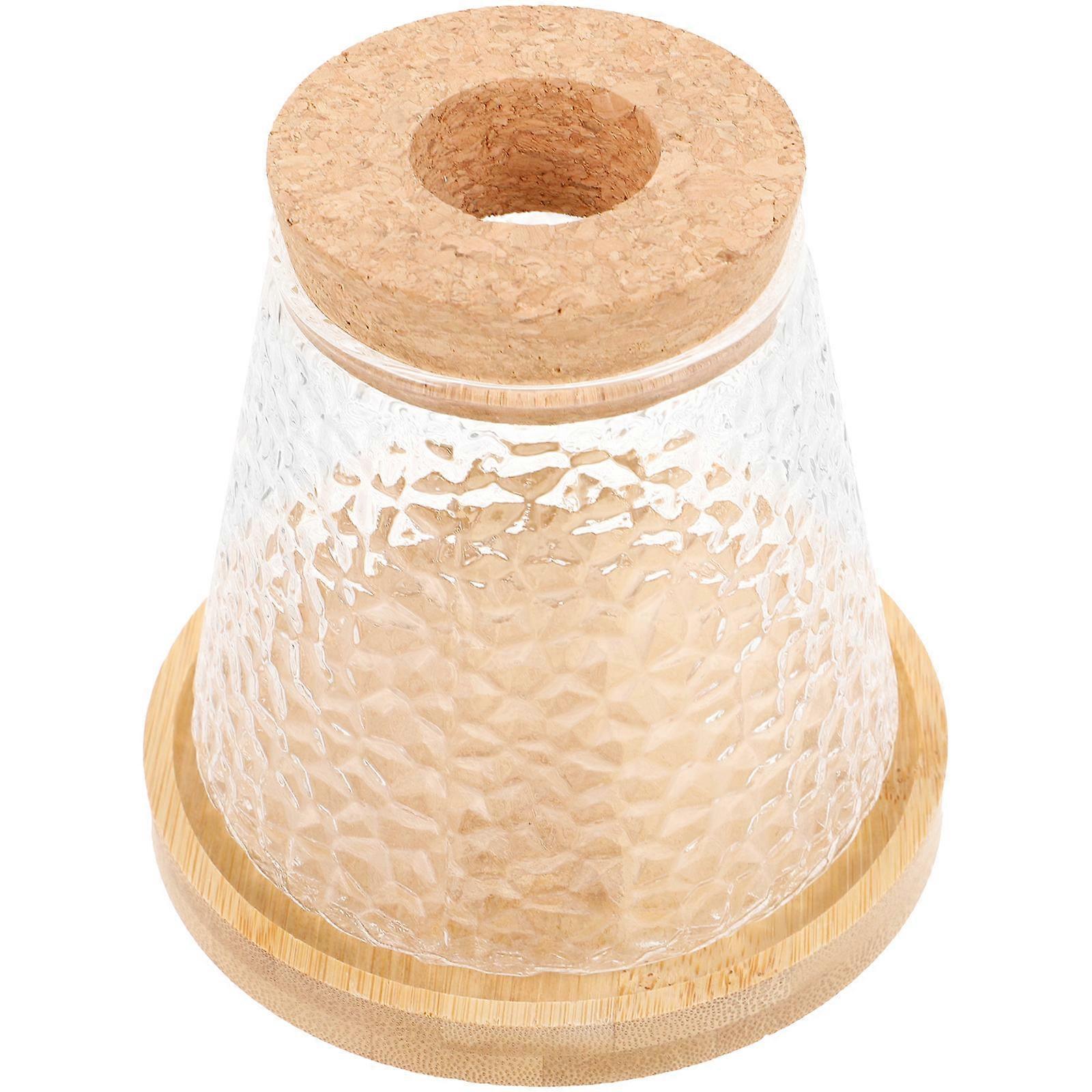 1 Set Glass Succulent Vase Multi Functional Plant Holder for Wedding Centerpiece