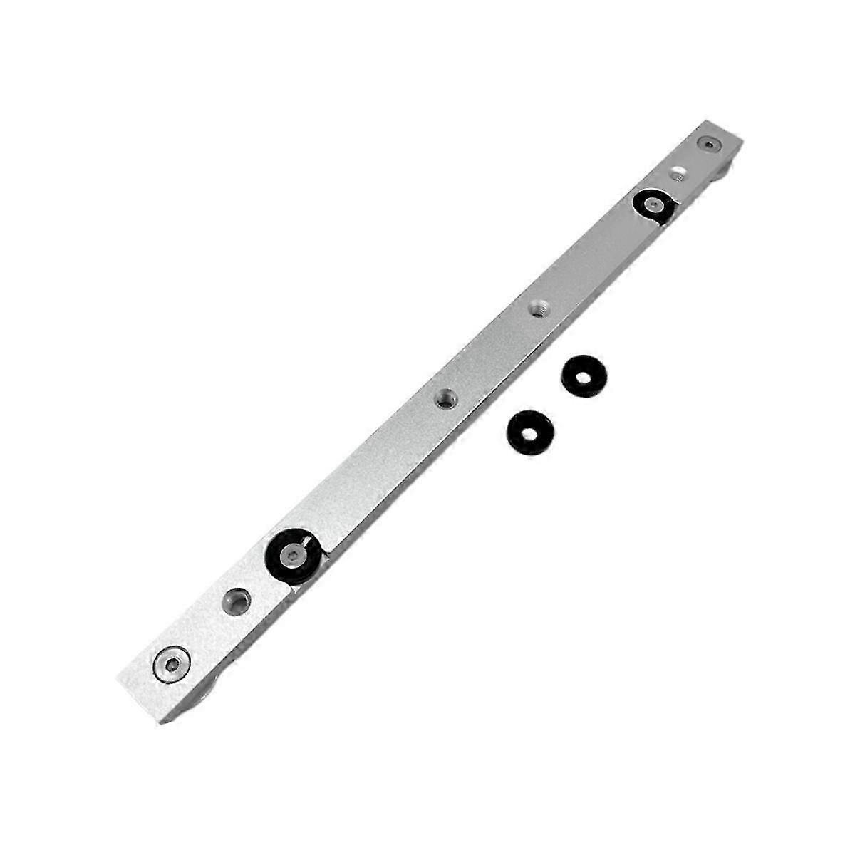 300mm κράμα αλουμινίου Miter Rail T-Track T-Slot Table Saw Router Miter Gauge Rod DIY Tool Silver Silver