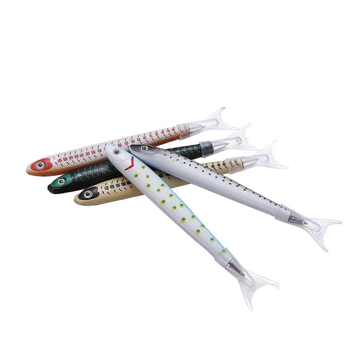 Cartoon Ballpoint Pens 10 Pcs Creative Ocean Themed Fish Design Writing Instruments Suitable For Kids And Students