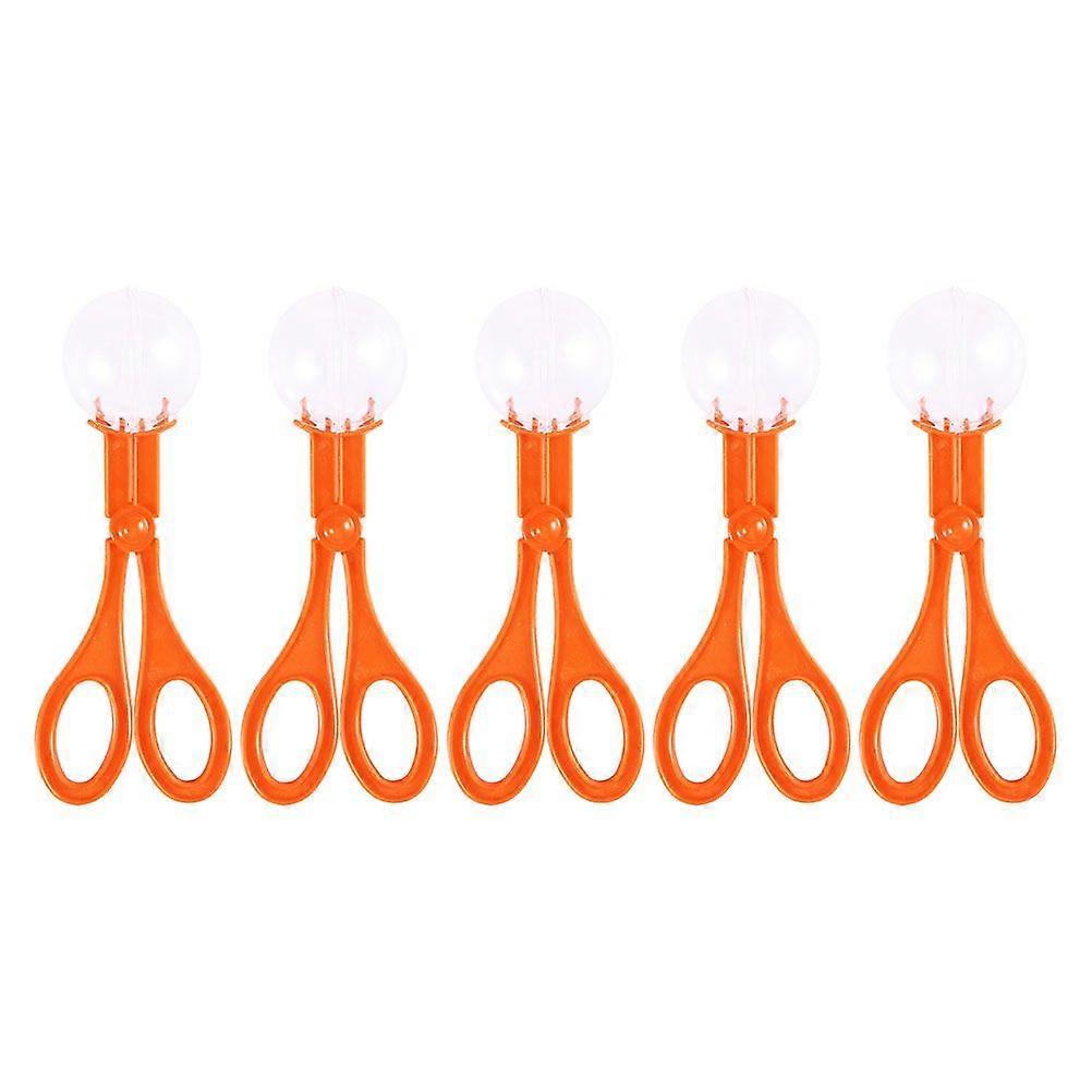 5kpl lasten hyönteispuristimet Bug Insect Scissor Design Catchers Plastic Insect Catch Tools