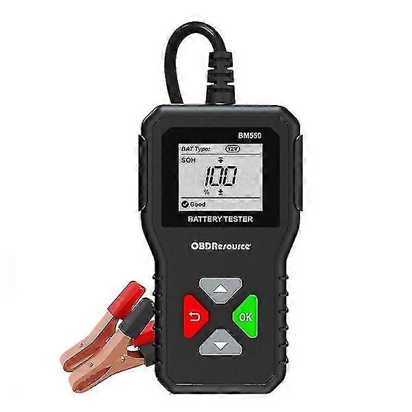 1st Bm550 Car Battery Tester 6v 12v 24v Battery System Detect Automatic Battery Analyzer
