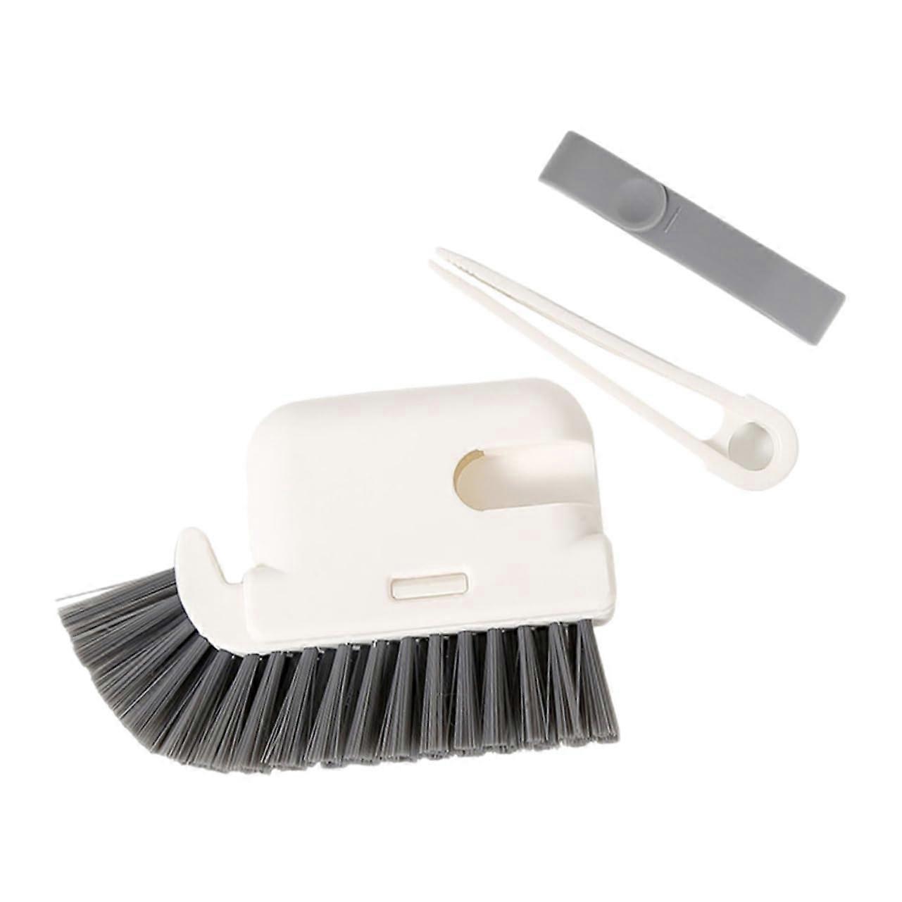 Groove Cleaning Brush - Small Inner Groove Cleaner for Window Rails with Sturdy Bristles for Effective Cleaning