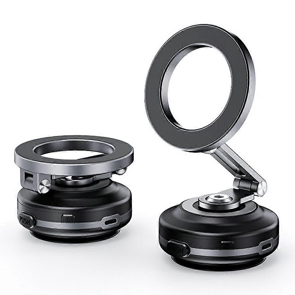 Electric Vacuum Suction Smartphones Bracket X64 (Dark Grey)