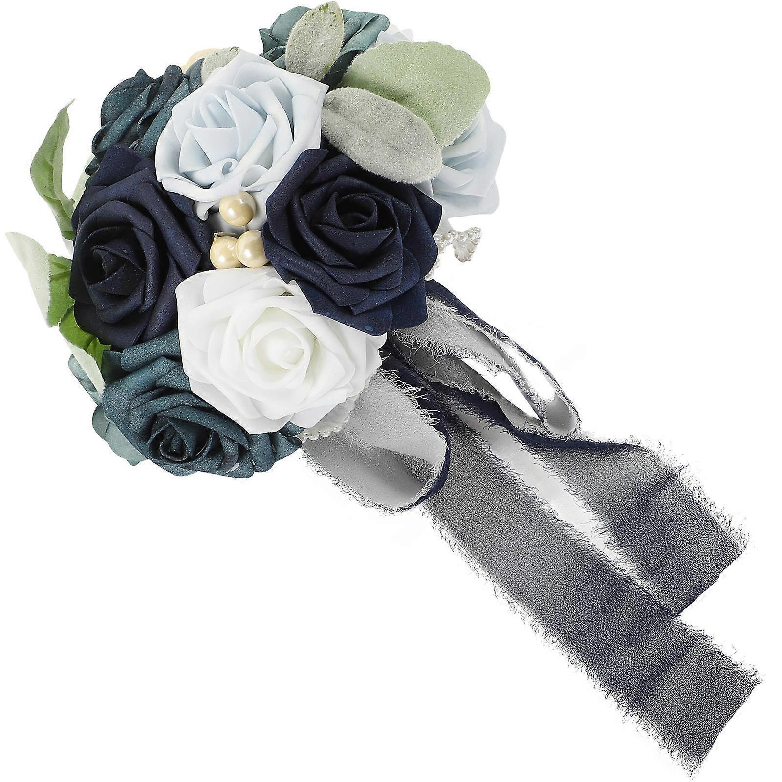 Artificial Rose Bridal Bouquet for Weddings, Stunning and Maintenance-free