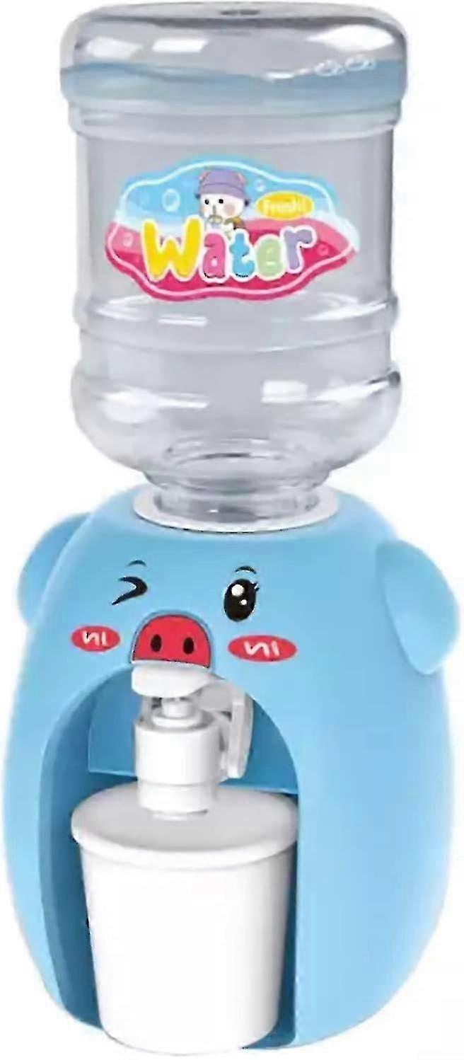 Mini Drinking Fountain Fun Toys Suitable for Children’s Playhouse Game Activities (Blue)
