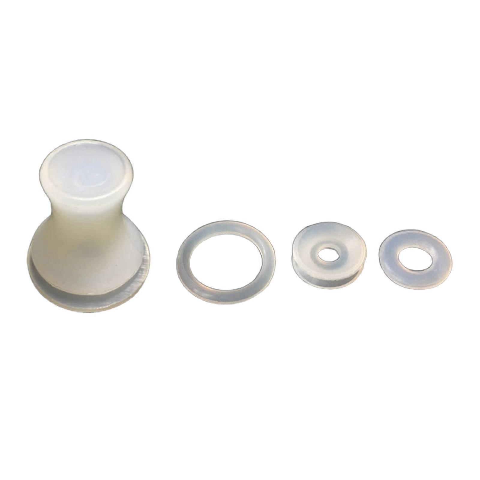 Rice cooker float valve sealing ring silicone gasket universal replacement seal for electric cooker parts durable Pither 4 small pieces