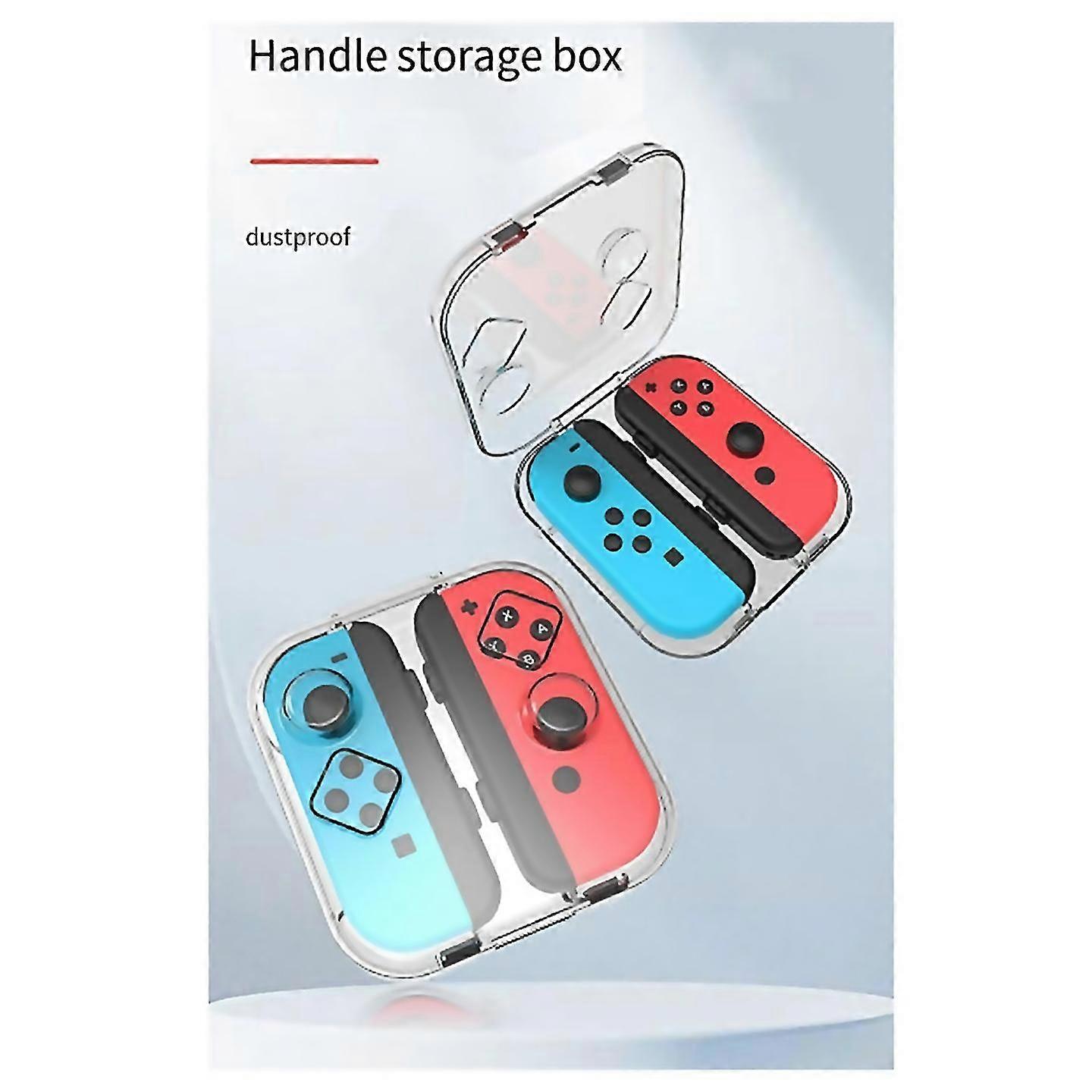 For Storage Case For Switcholed Joycons Handle Storage Box Fruugo Uk Black