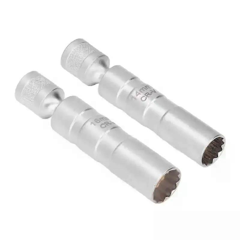 Tool Kit Spark Plug Socket Magnetic 3/8 Universal Thin Wall 12 Removal Point Installation Tool