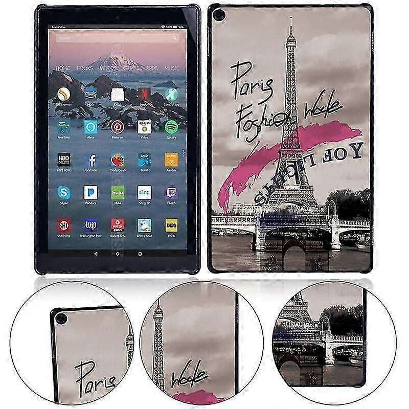 Tablet Case For HD 10 (9th gen 2019) -Tablet Lightweight soft shell plastic Smart Cover Case Computer Covers & Skins