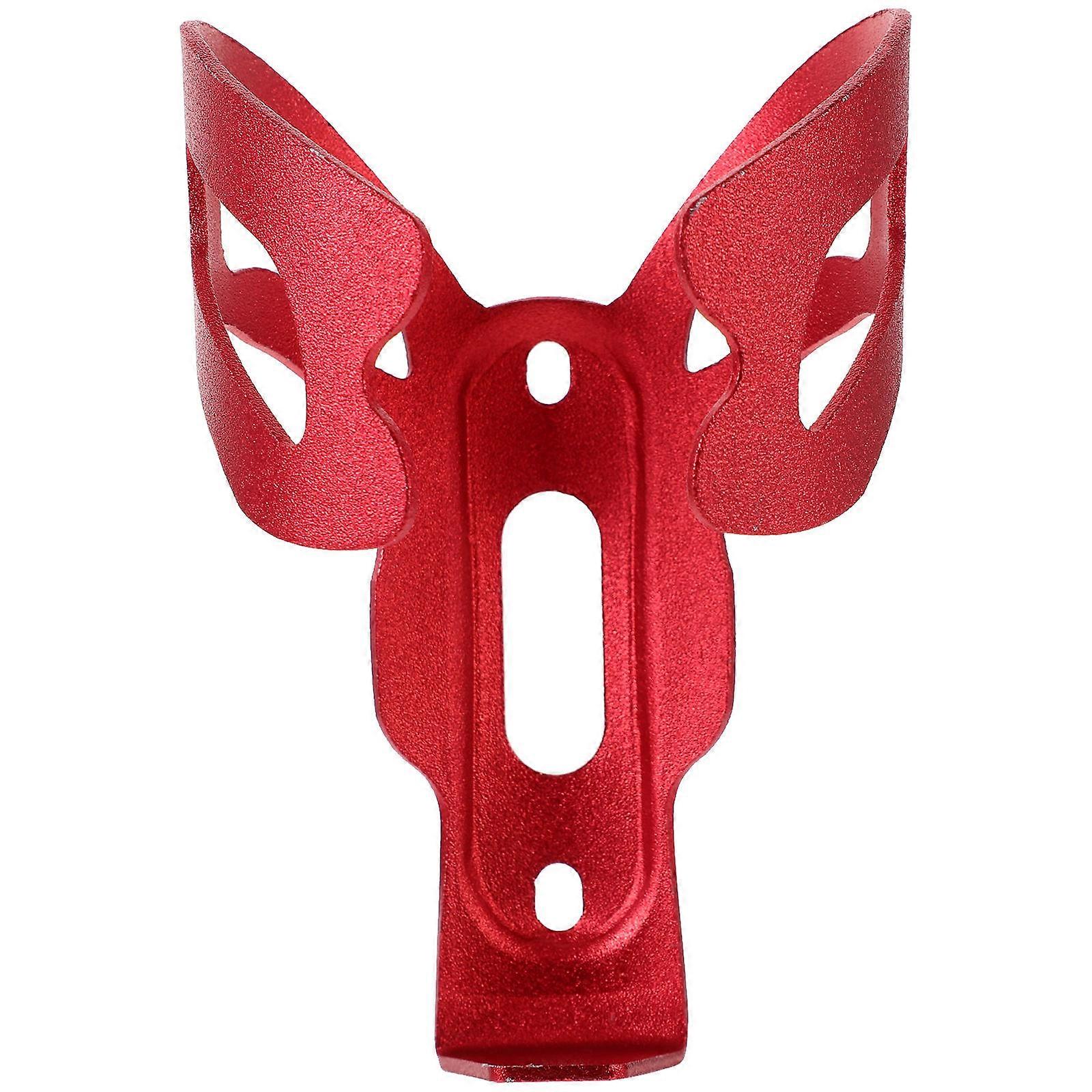 Bike Bottle Holder 1 Set Special Shape For Cyclists Drinking Needs Lightweight Aluminum Alloy Material