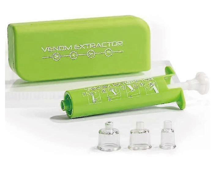 Venom Extractor Suction Pump Snake Bite Kit Poison Remover First Aid Tool
