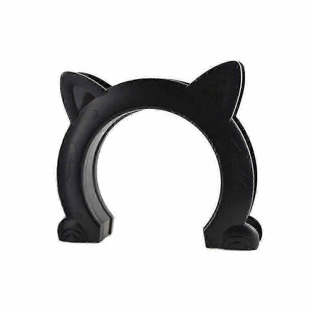 Black Cat Door Tunnel - Simple Installation Guide - Indoor Pet Access Solution