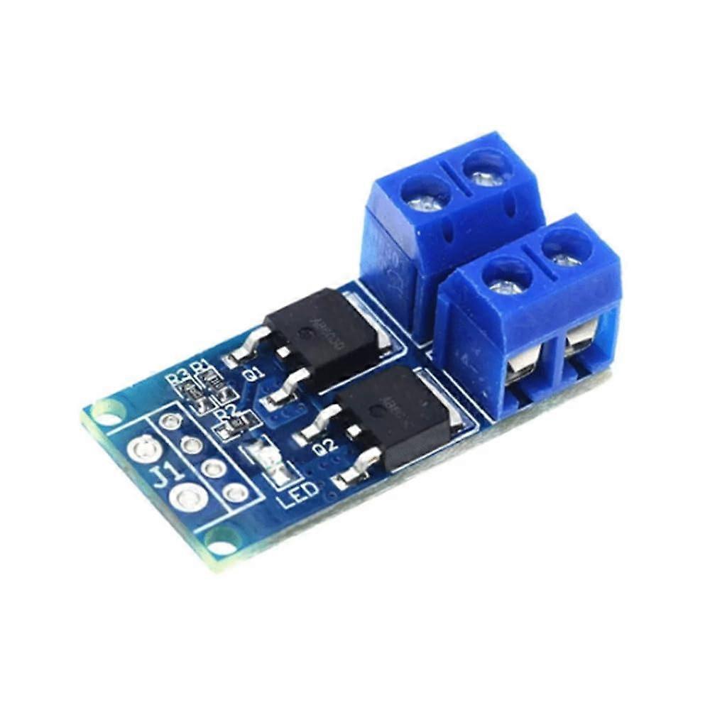 15A 400W Dual FET Drive Module Regulator Panel 5V-36V IO Port PLC Interfaces 0-20kHz PWM