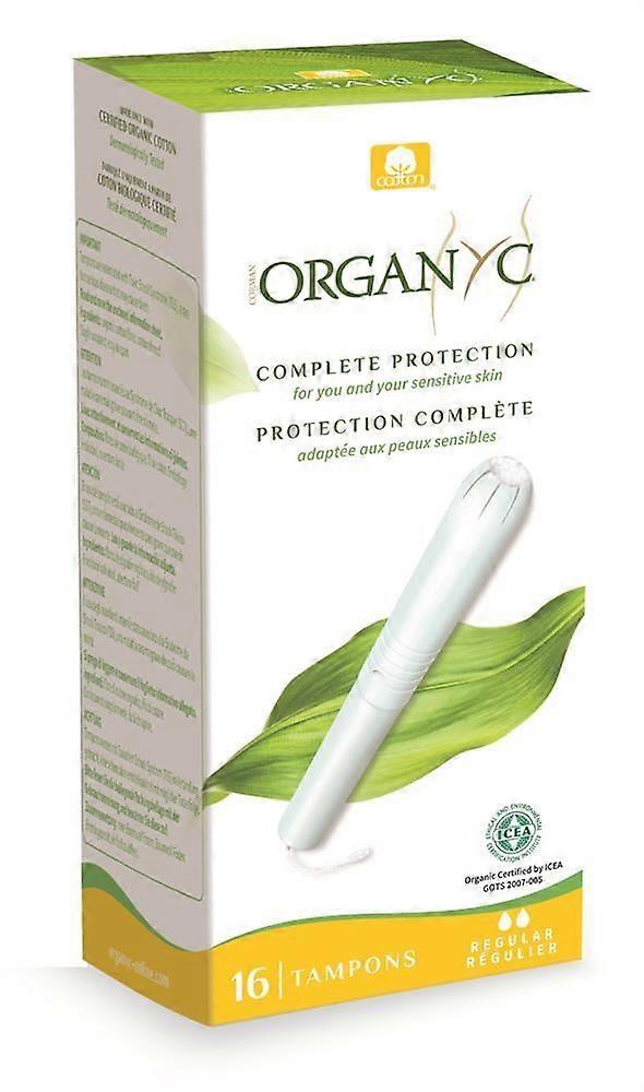 Organyc Applicator Tampon - Regular - 2 Pack
