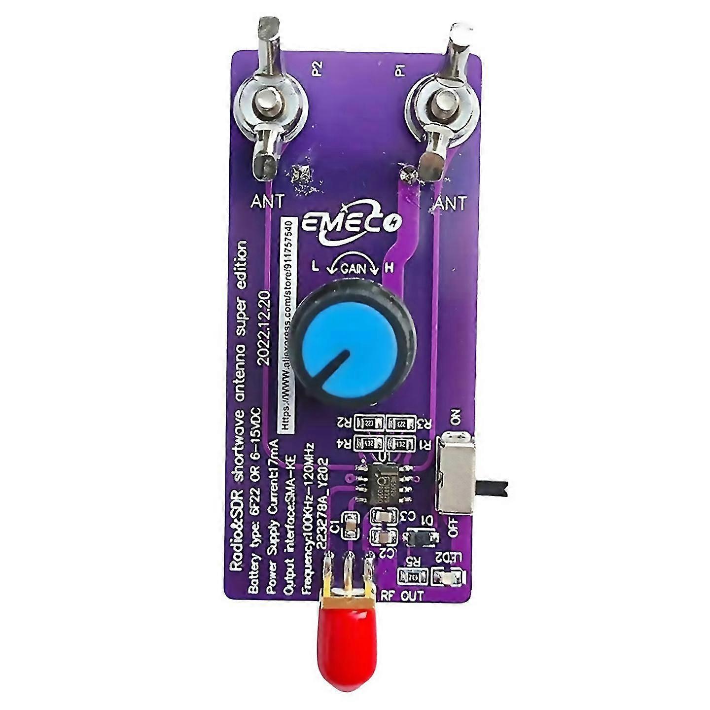 For New Loop Antenna Active Magnetic Low Noise Adjustable