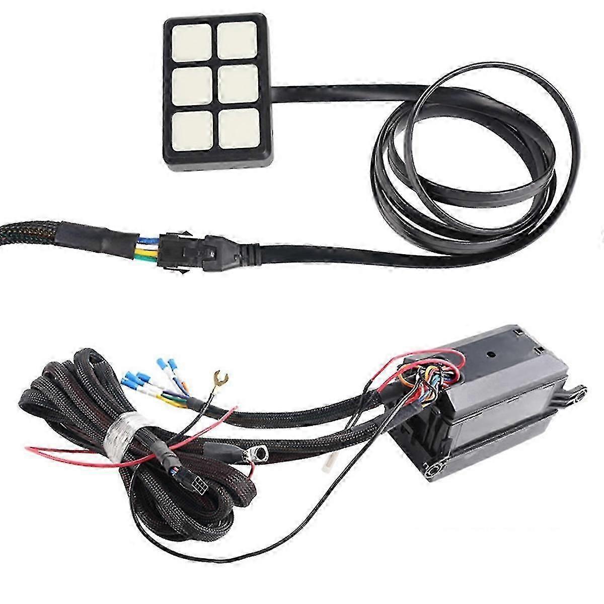 Car 6 Gang Switch Panel Relay System Circuit Control Box For Boat