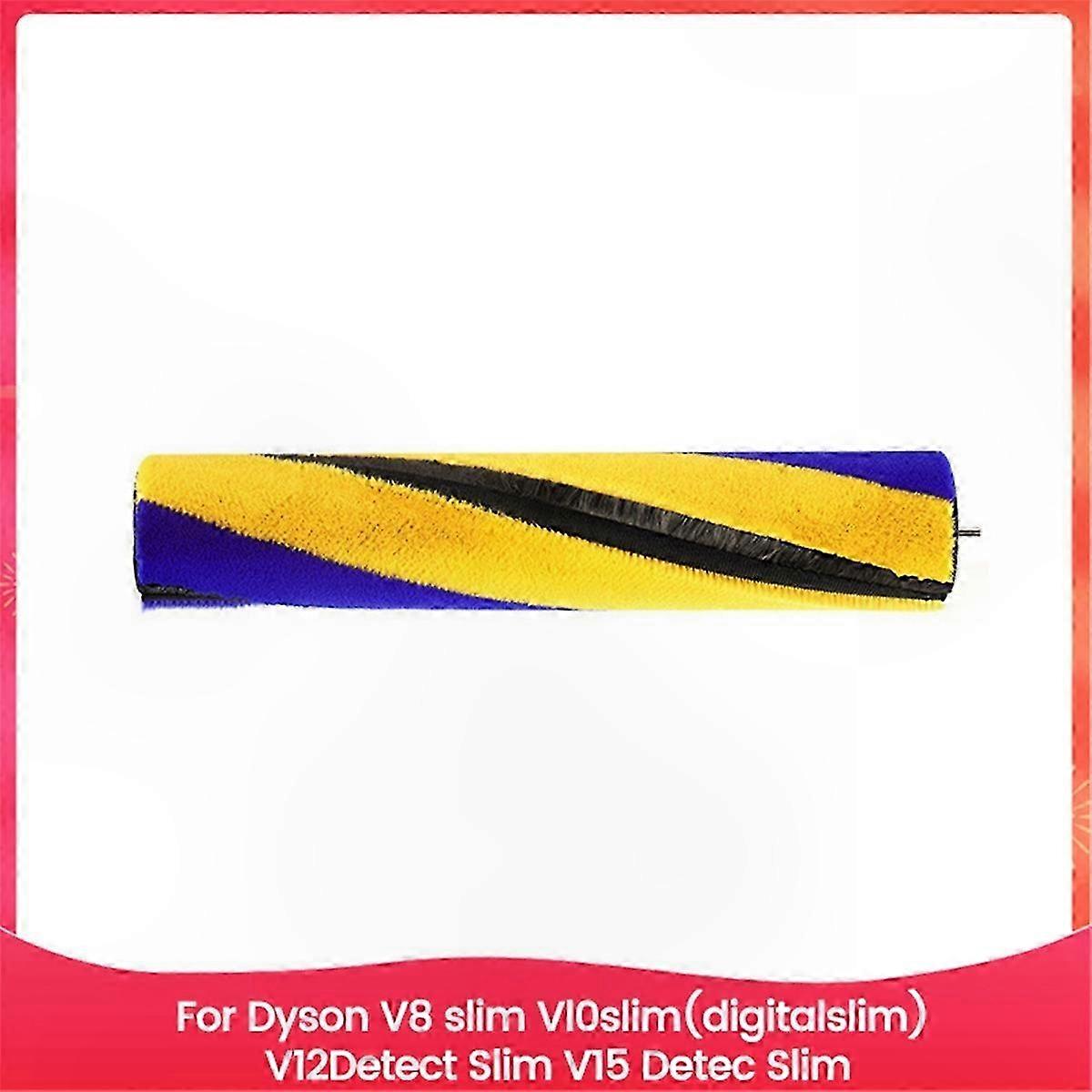 Compatible Brush Roller for Slim Vacuum Models 971634-0 Replacement Part Soft Bristle Tool for Floor Cleaning Accessory