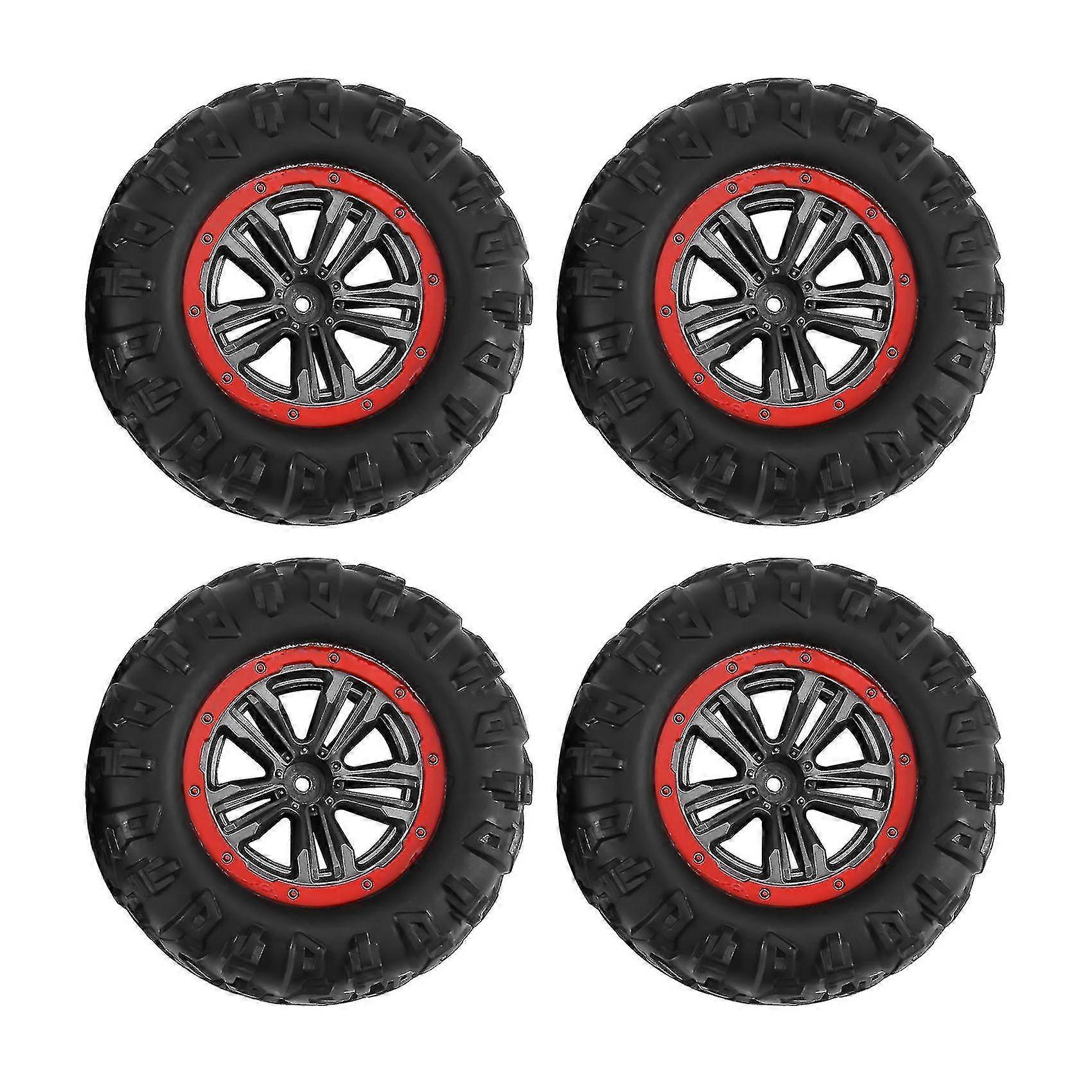 Remote control brushless truck tires, suitable for 4 models such as XLF/X03/X04, sturdy, durable and exquisite