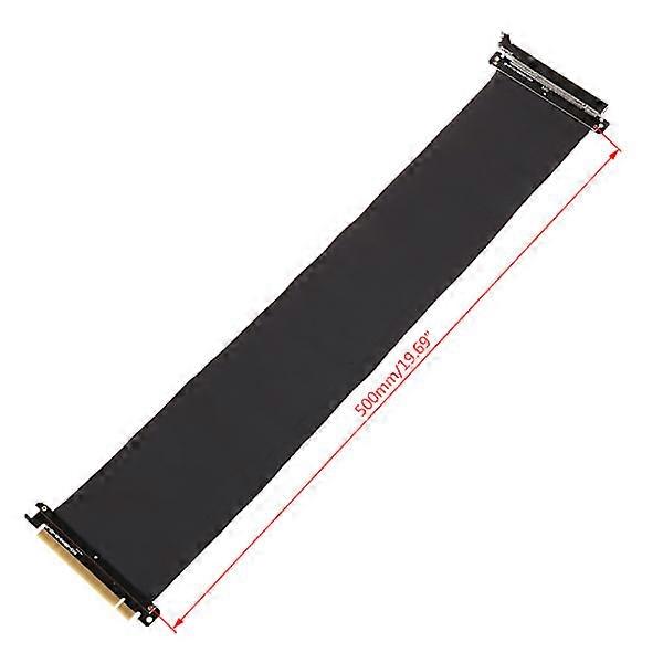 High Speed PC Graphics Card PCI for Express 3.0 16x Flexible Connector Cable Riser Card Extension Port Adapter