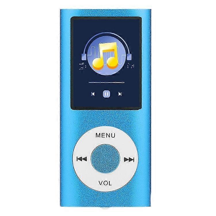 1,8 polegadas metal mp4 player com fone de ouvido + cabo