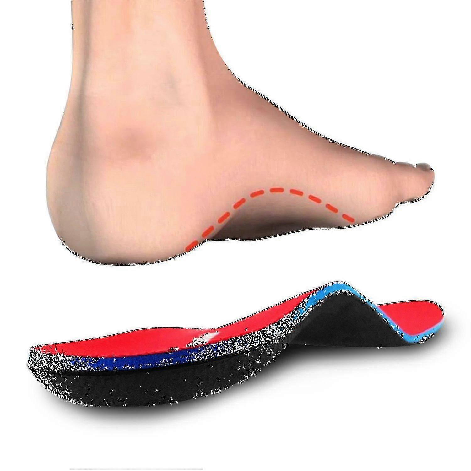 アーチインソールインソール扁平足用、足の痛み、足底用