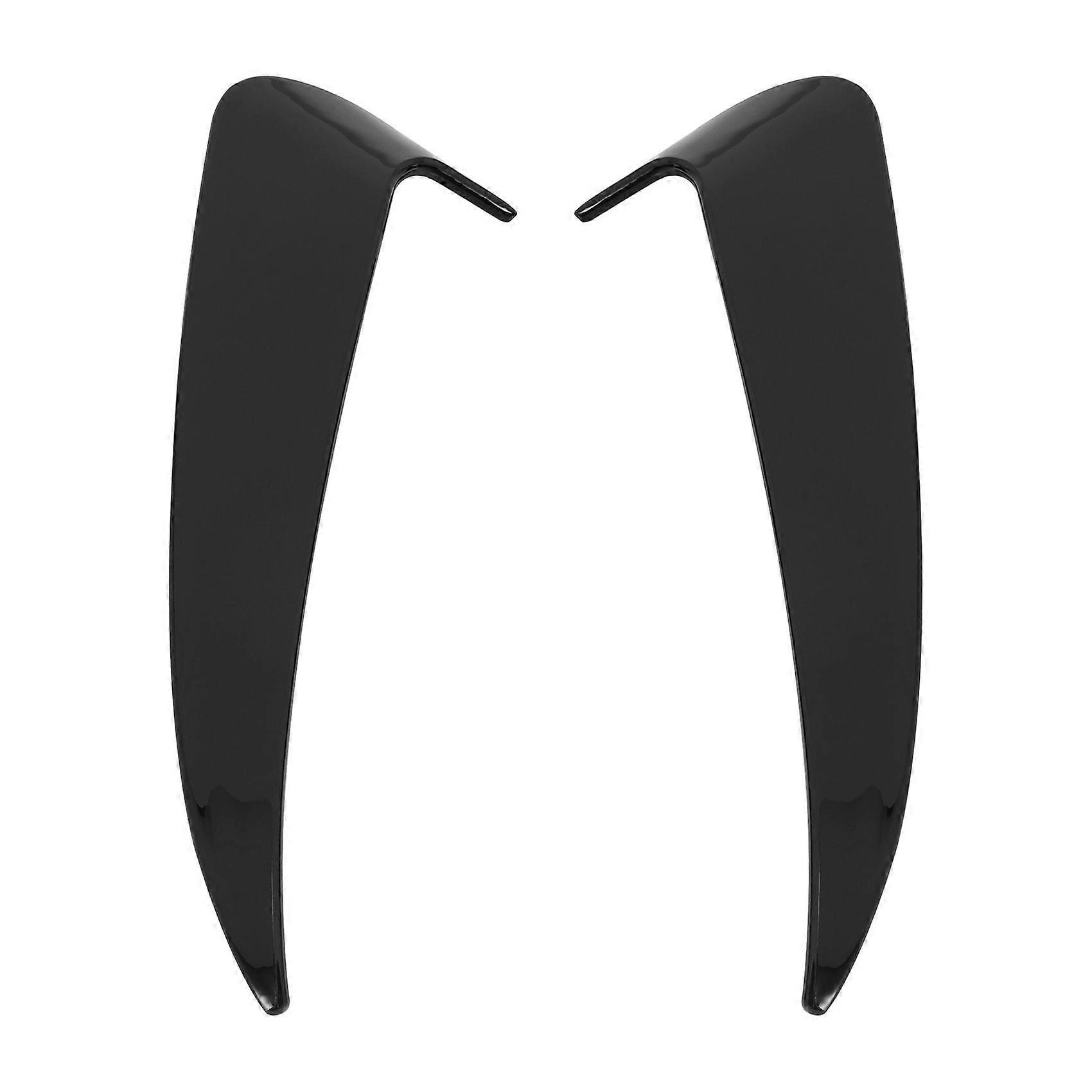 Rear Bumper Apron Spoiler Canard Cover Trim For Mercedez W205 C43 C63 4 Door 2015-2021