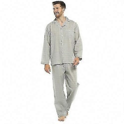 Men's Checked Pyjama Set for Comfortable Sleepwear