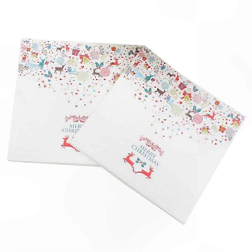 Multi-Colored Paper Napkins for Parties - Durable and Safe, 33 x 33 cm, Pack of 40