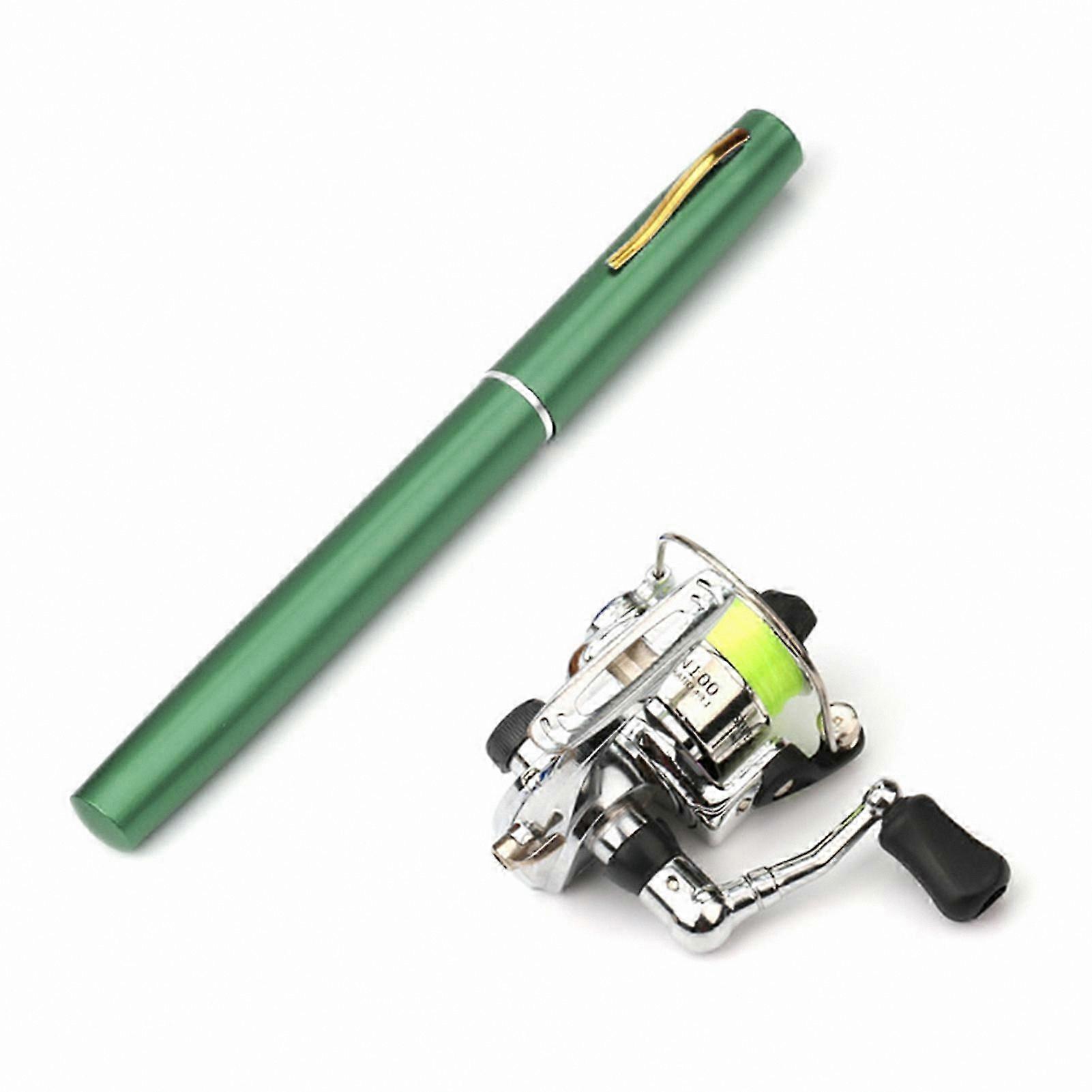 Compact Telescopic Fishing Rod and Reel Combo Kit for Anglers