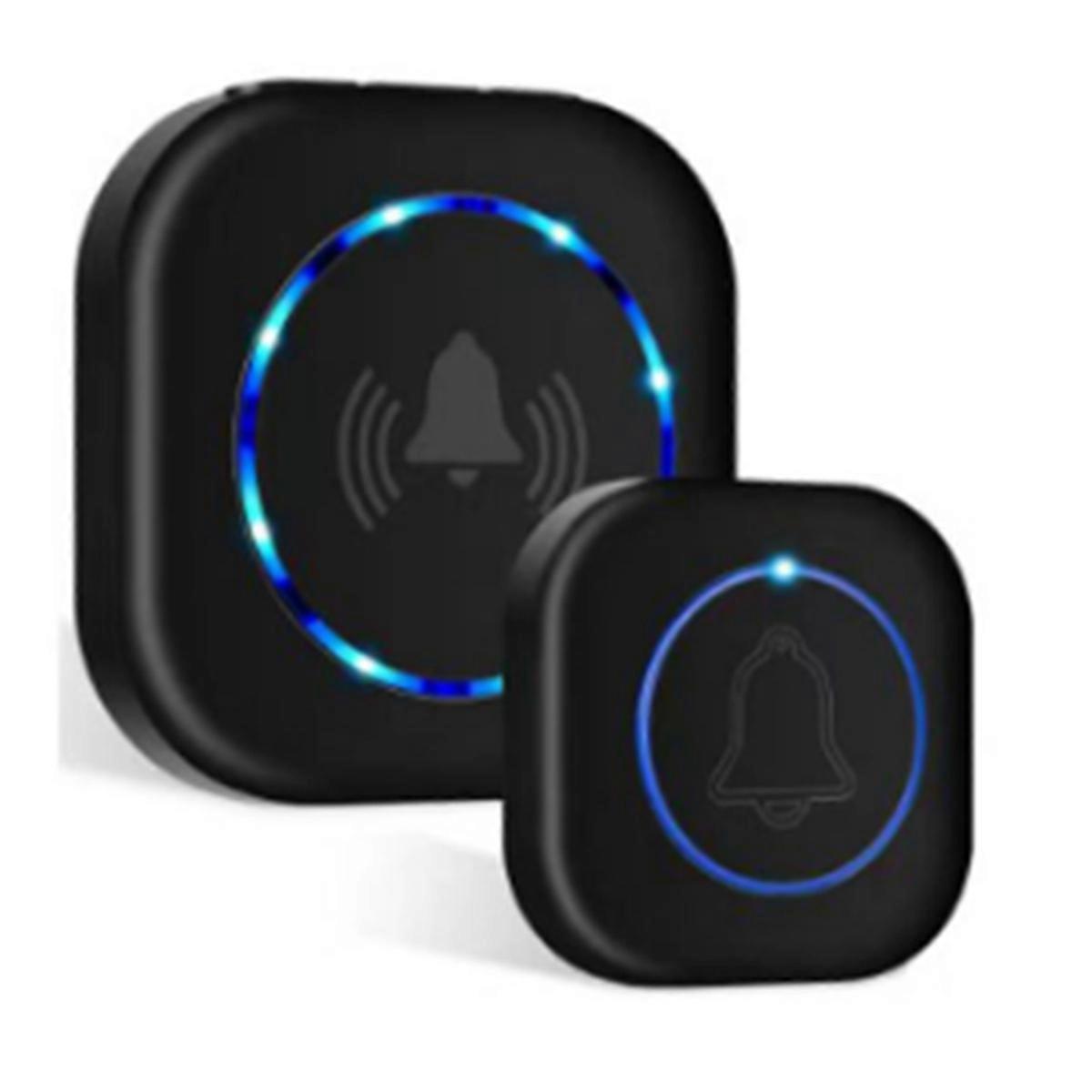 Wireless Doorbell 260M Remote Control with 4 Volume Levels Through the Wall Home Welcome Smart Doorbell EU Plug