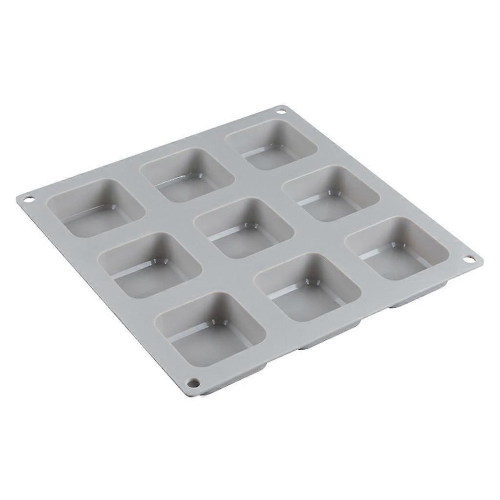 Silicon Molds For Handmade Soaps DIY 9 Grid