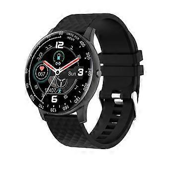 Smart Watch 1.3inch Full Toch Men Women Bracelet Smartwatch WaterproofateWatches(Black)