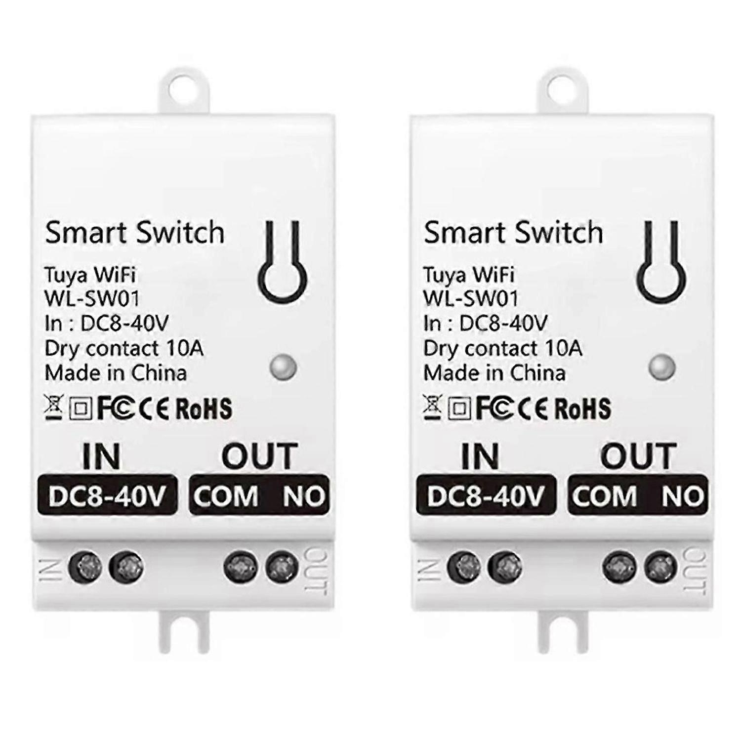 Tuya Smart WiFi Dry Contact Switch Module 10A Universal DC 8-40V