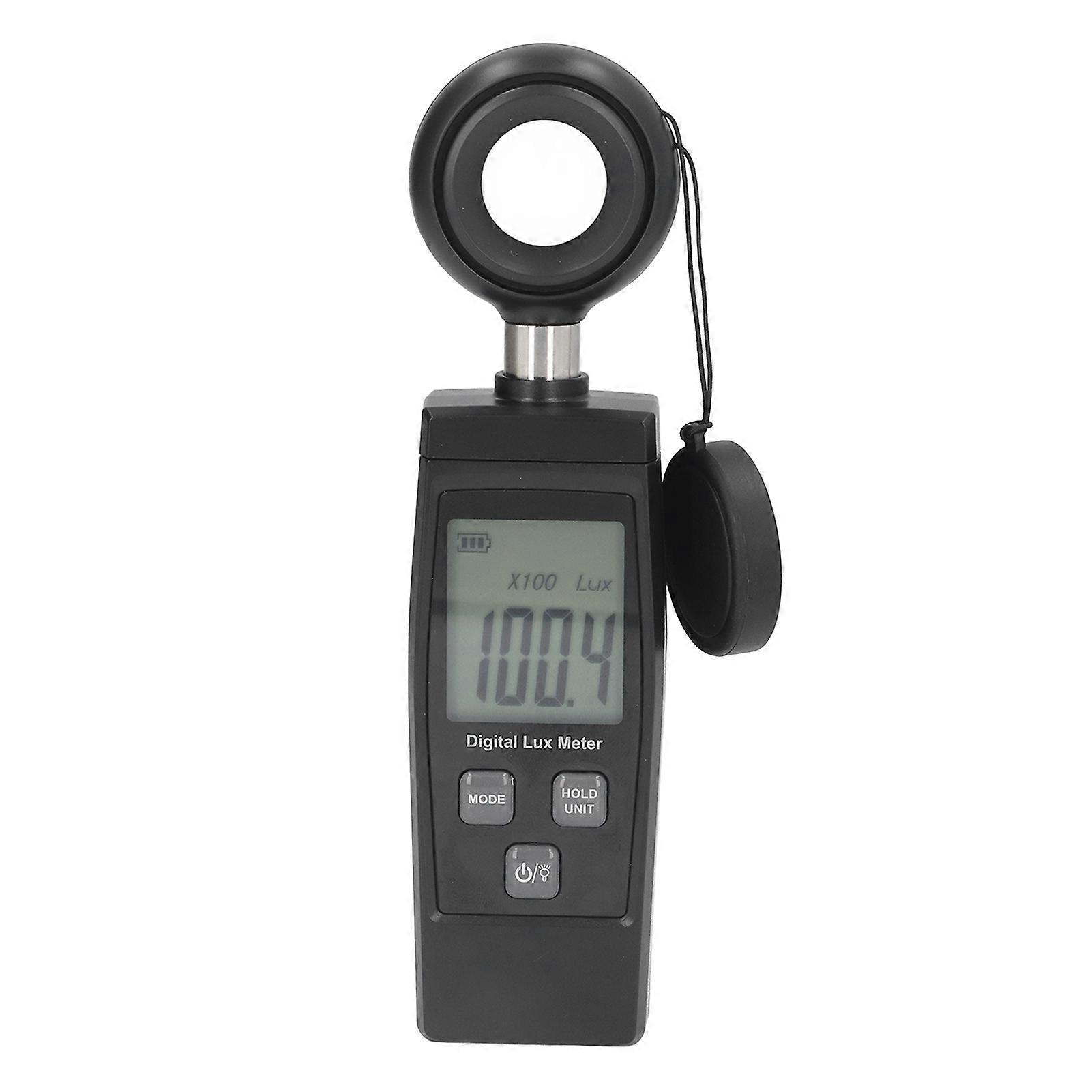 RZ851 Handheld Digital Light Meter, Mini Portable Lux Meter for Lamps, Livestock, Mining Industries