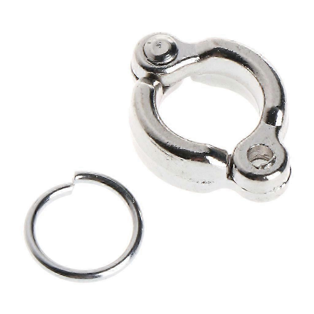 Papağan Bacak Halkaları Metal Ayak Halkası Alaşımlı Klipsler Kuşlar için Dışarıda Uçan Papağanlar-2025