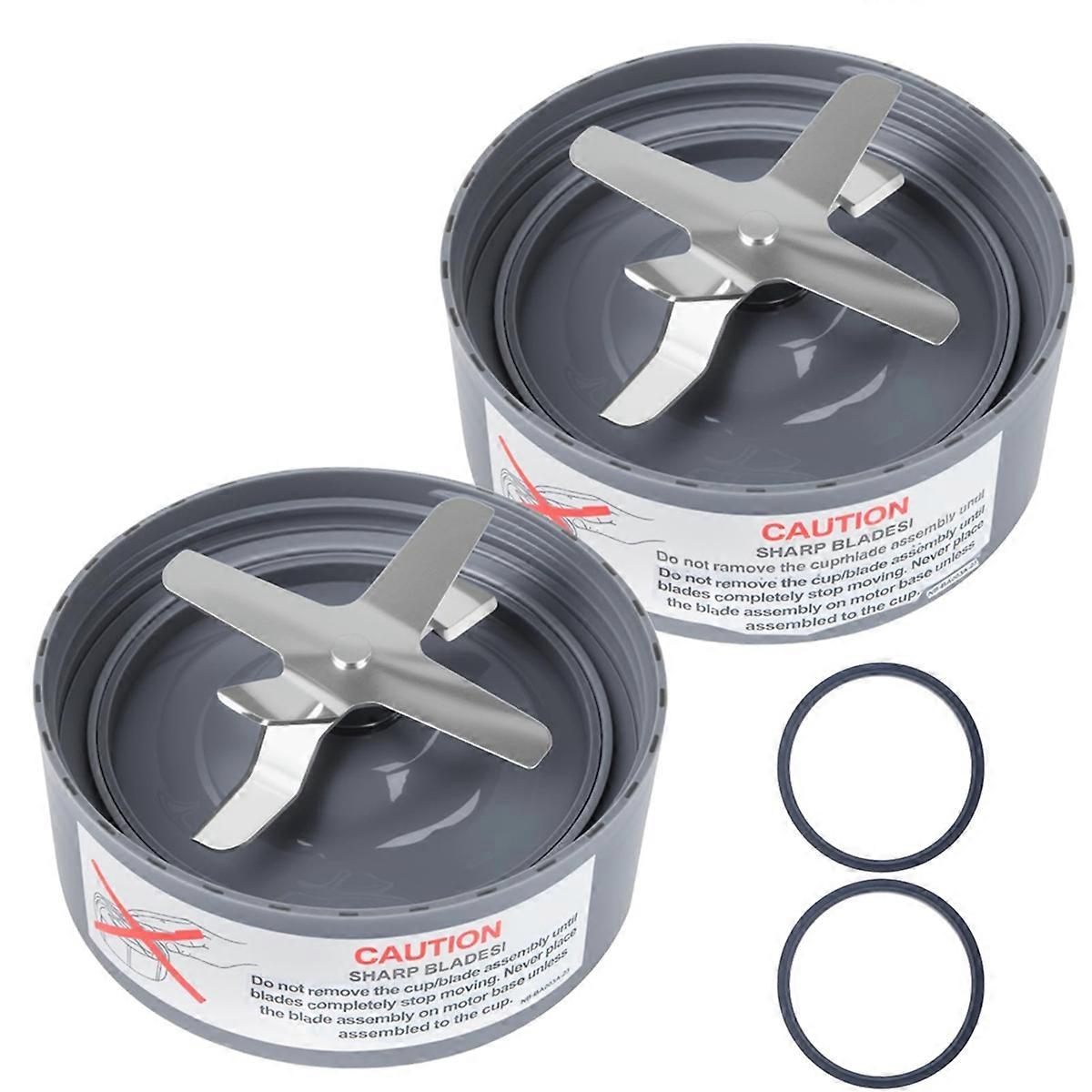 Replacement Extractor Blade, Fit for 600w/ 900w Blender with Food-GradeRubber Gaskets Seal Ring